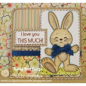  Peachy Keen Clear Stamp Assortment Bunny Dolls Arts 