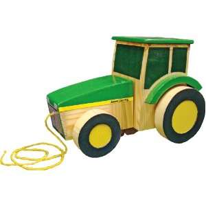   : Learning Curve Brands John Deere   Pull N Go Tractor: Toys & Games