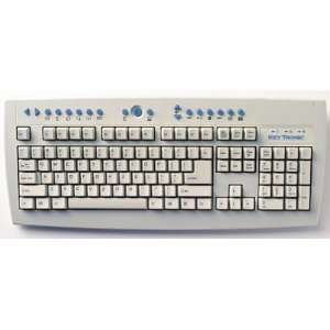   key Keyboard with 19 Internetmultimedia Keys & 2port USB Hub
