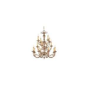  Crystorama Etta Collection 12 Light Chandelier: Home 