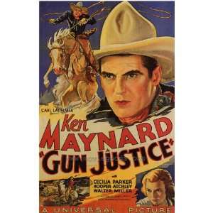  Gun Justice Poster Movie B 27x40