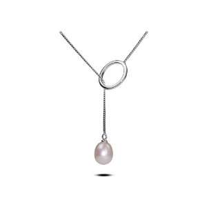  Lacrima Rosa   Pink Pearl Lariat: Love My Pearls: Jewelry