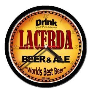  LACERDA beer and ale cerveza wall clock: Everything Else