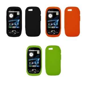  Motorola i1   3 Pack of Soft Silicone Gel Skin Cover Cases 