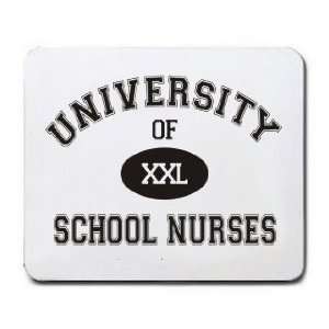 UNIVERSITY OF XXL SCHOOL NURSES Mousepad