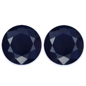  5.57 Carat Loose Sapphires Round Cut Pair Jewelry