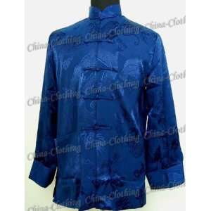   Yoga Dragon Kung Fu Jacket Blue Available Sizes L, XL Toys & Games