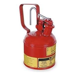 Justrite 10101 Type I Premium Coated Steel Cans. Spring loaded spout 