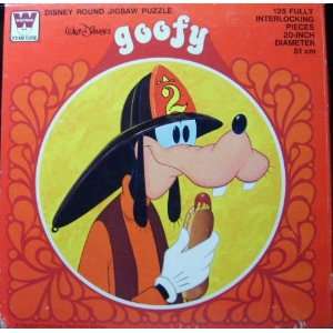  Goofy 125 Piece Round Puzzle: Toys & Games
