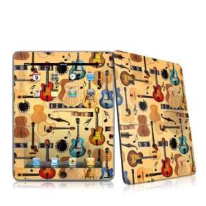 Guitar Collage Design Protective Decal Skin Sticker for Apple iPad 1st 