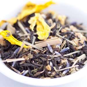 Ovation Teas   Lavender Citron Black Tea teabags:  Grocery 