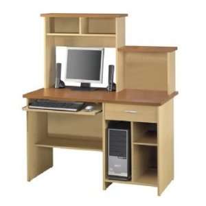  Active computer workstation in Copper Cherry & Maple 