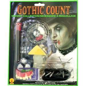  Deluxe Gothic Count Makeup Set Beauty