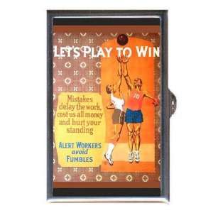 Basketball Retro Play to Win Coin, Mint or Pill Box Made 