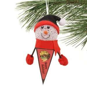  Chicago Blackhawks Light Up Snowman Pennant Ornament (Set 
