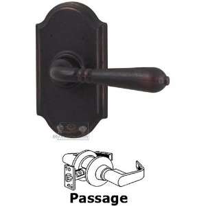  Molten bronze universally handed passage lever   premiere 