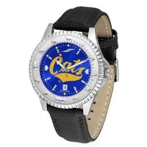 Montana State Bobcats Competitor Leather Anochrome Mens Watch:  