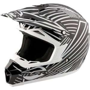    MSR Assault Youth Helmet 2012 Youth Medium Black/Grey: Automotive