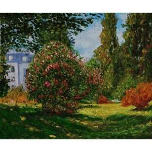  Claude Monet: Il Parco Monceau : Art Reproduction Oil 