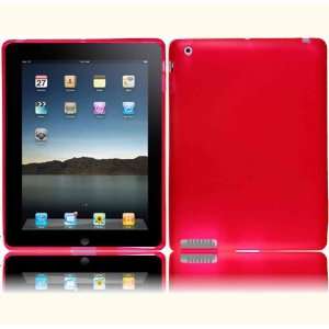  Red TPU Candy Case Cover for Apple Ipad 3 Ipad HD Cell 