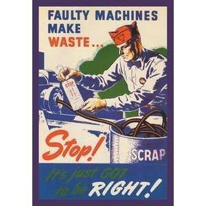  Vintage Art Faulty Machines Make Waste   15415 2