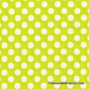    Ta Dot Lime by Michael Miller Fabrics Arts, Crafts & Sewing