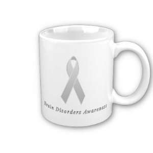 Brain Disorders Awareness Ribbon Coffee Mug