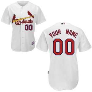  St. Louis Cardinals Customized Authentic Home Baseball 