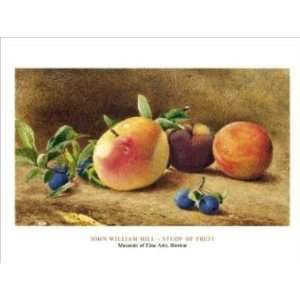  Study Of Fruit, 1877 Poster Print: Home & Kitchen
