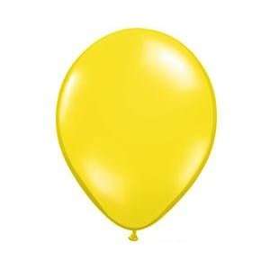  17 Inch Latex Balloons Yellow (Premium Helium Quality) Pkg 
