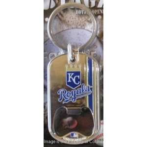  Kansas City Royals Dog Tag Bottle Opener Keychain: Sports 
