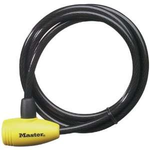  Master Lock 8154DPF Cable Lock, 6 Foot x 3/8 Inch