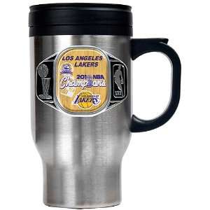  Los Angeles Lakers NBA Finals Champs 16 oz. Thermo Travel 