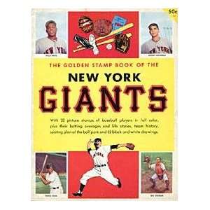   New York Giants Golden Stamp Book Baseball Cover Magazine   MLB Media