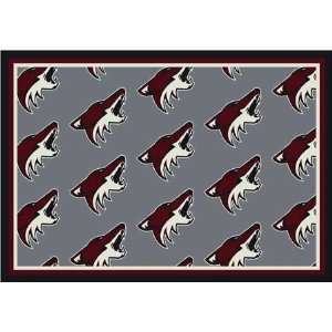  NHL Team Repeat Rug   Phoenix Coyotes: Sports & Outdoors
