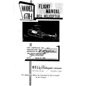 Bell Helicopter H 1 Flight Manual Bell 47 H 1  Books