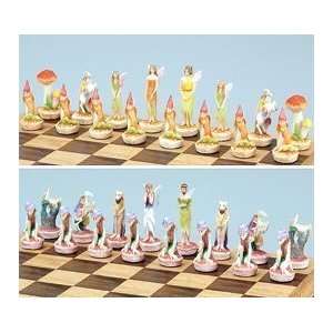  Fairy Chess Set, King3 1/4   Chess Chessmen Sports 