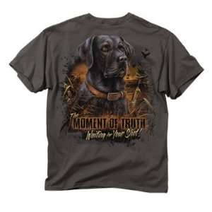  Buck Wear Moment Of Truth Lab Charcoal Tee 2x