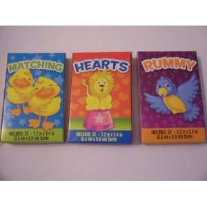  Card Games (Matching, Hearts, Rummy): Toys & Games