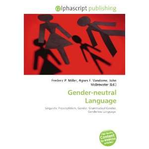  Gender neutral Language (9786132652720) Books