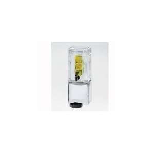   1INF   1.5 Gallon Square Glass Beverage Dispenser w/ Infusion Chamber