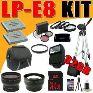 LP E8 Lithium Ion Replacement LPE8 Battery for Canon EOS Rebel T3i T2i 