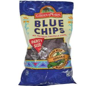   Chips   Blue Corn   16 oz.  Grocery & Gourmet Food