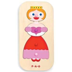  Fairy Princess Wooden Puzzle by FAO Schwarz Toys & Games