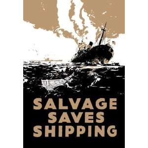 Exclusive By Buyenlarge Salvage Saves Shipping 12x18 Giclee on canvas 