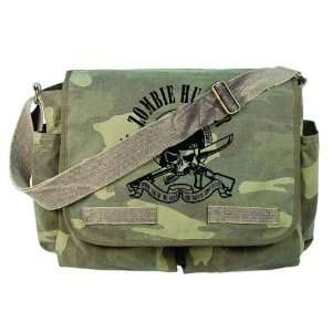  Zombie Hunter Military Camo Messenger Bag: Toys & Games