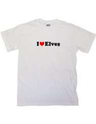 Heart (Love) Elves Mens Tee Shirt in 12 colors Small thru 6XL