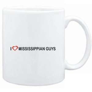   Mug White  I LOVE Mississippian GUYS  Usa States