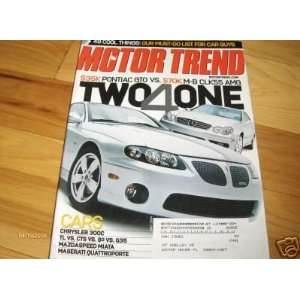  ROAD TEST 2004 Acura TL Motor Trend Magazine: Automotive