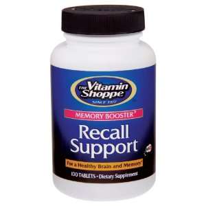   Vitamin Shoppe   Recall Support, 100 tablets